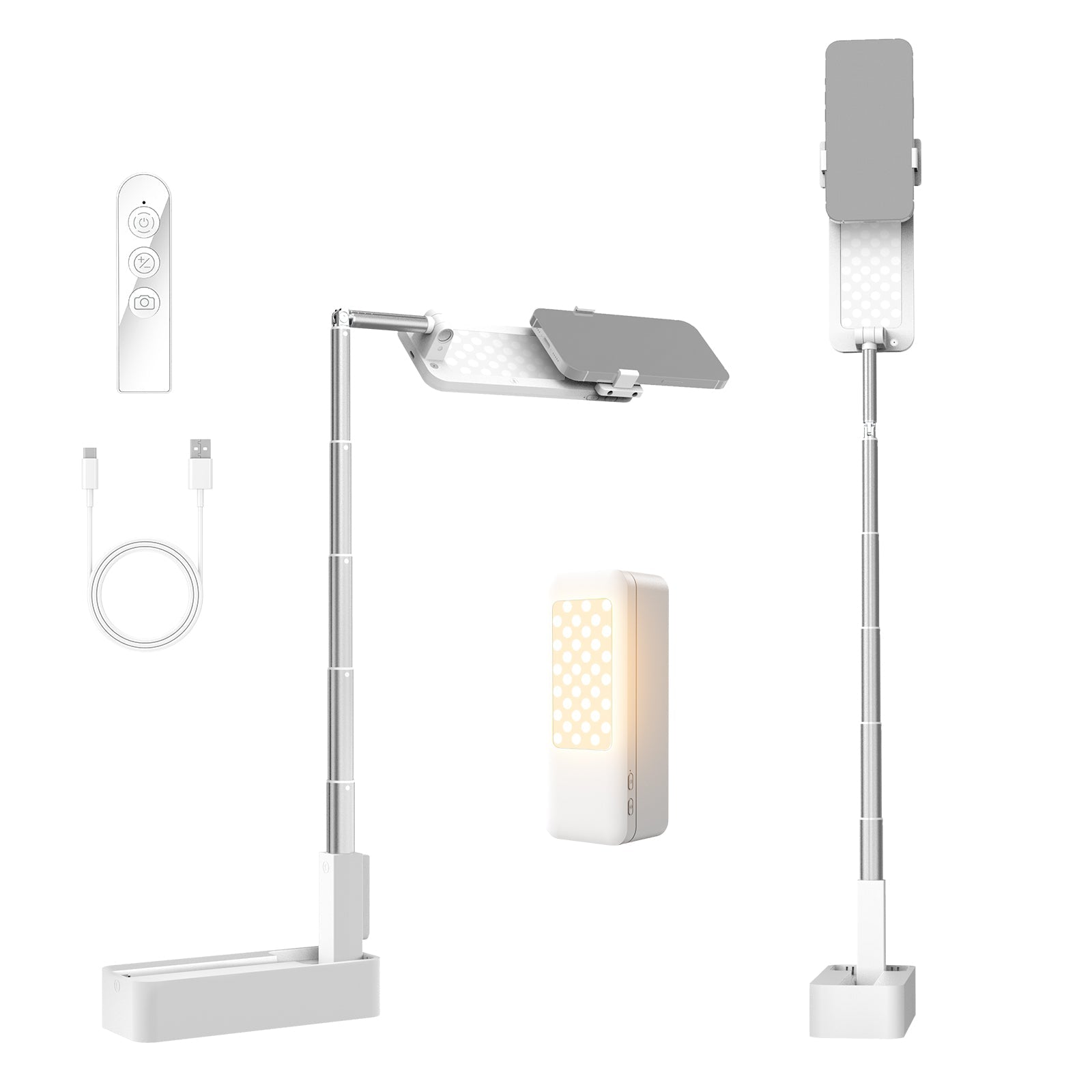 Lampe Vidéo Mini NEEWER N14 - Magnétique, 3 Modes, USB-C - Pour Téléphone, Appareil Photo, Vlog