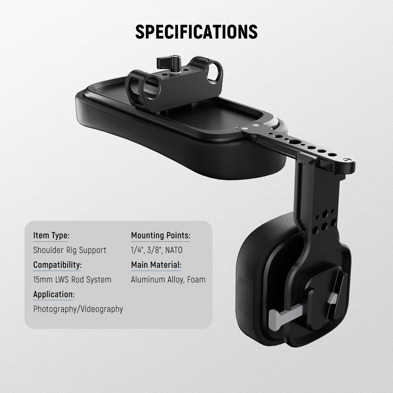 Shoulder/Back Pad Support