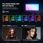 Full Color Camera Light with CCT/HSI/FX