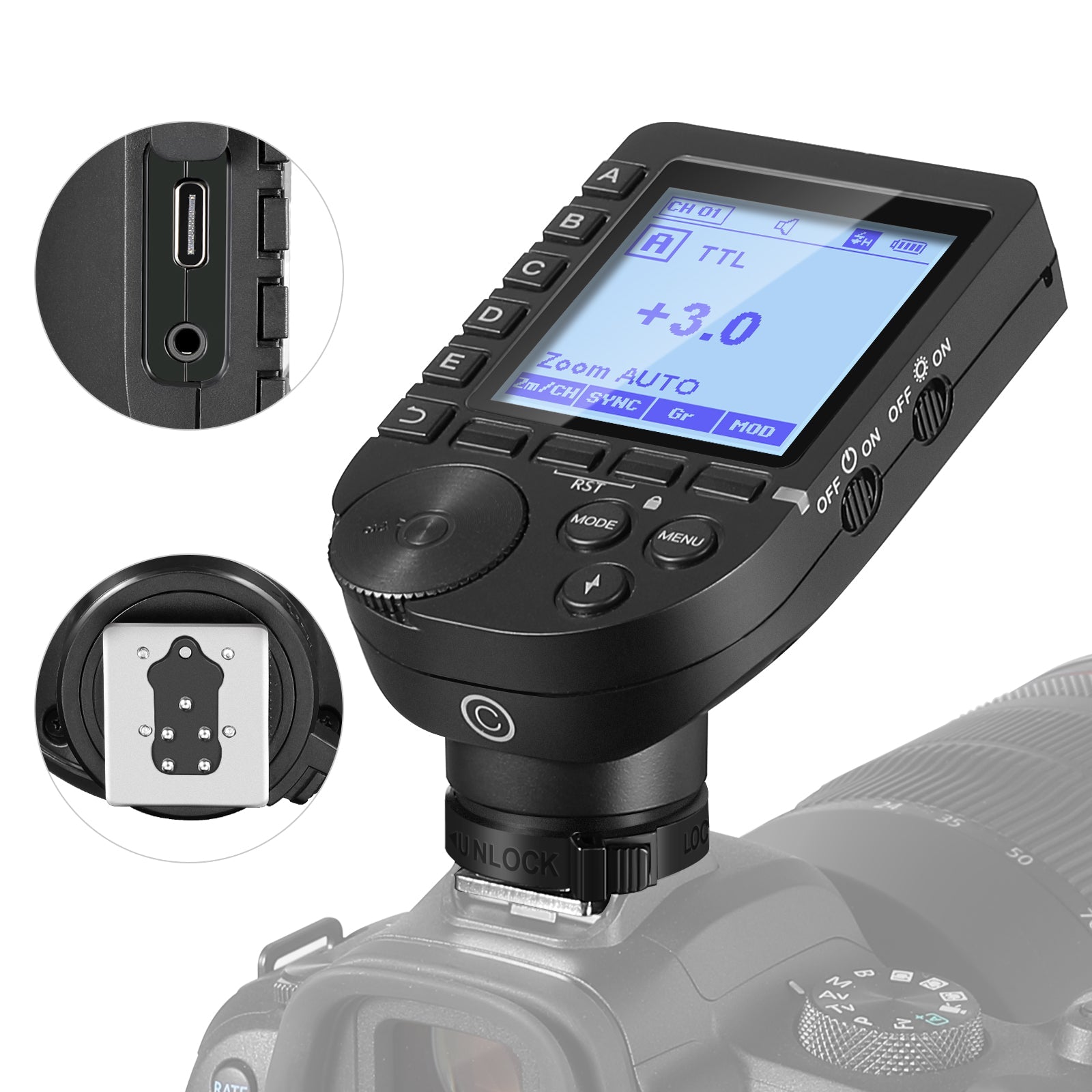 NEEWER QPRO-C TTL Wireless Trigger for Canon