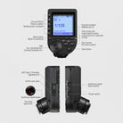 Product details of the NEEWER QPRO-N TTL Wireless Flash Trigger for Nikon