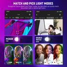 NEEWER T100C 24W RGB LED Light Bulb can offer various light modes