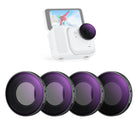 NEEWER 4 Pack ND Filter Set For Insta360 GO Ultra