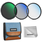 NEEWER Variable ND2-32+CPL+1/4 Black Diffusion Filter Kit