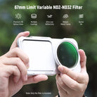 This filter is compatible with a smartphone when paired with NEEWER LA007/LA008 Phone Filter Clips