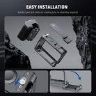 NEEWER AC014+AC034 Cage and Side Handle Kit is easy to install.