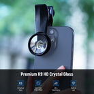 Built with HD K9 optical glass, the filter ensures exceptional light transmittance