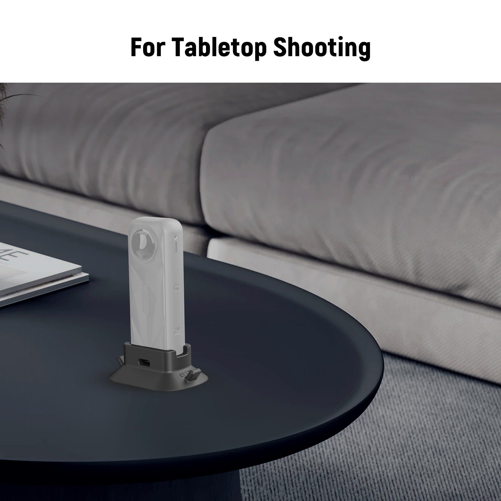 NEEWER AC036 Silicone Stand Base is ideal for tabletop shooting.