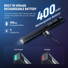 Built in 400mAh Rechargeable Battery