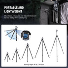 NEEWER LT34 Carbon Fiber Travel Tripod is portable and lightweight.