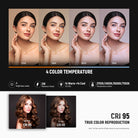  Not just a flash, the A10L doubles as a 2W LED light with 4 color temperature