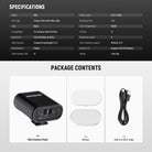 Package Contents of the NEEWER N12L Mini Camera Flash with Video Light kit