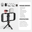 Package Contents of the NEEWER PA055 Phone Cage Vlogging Kit