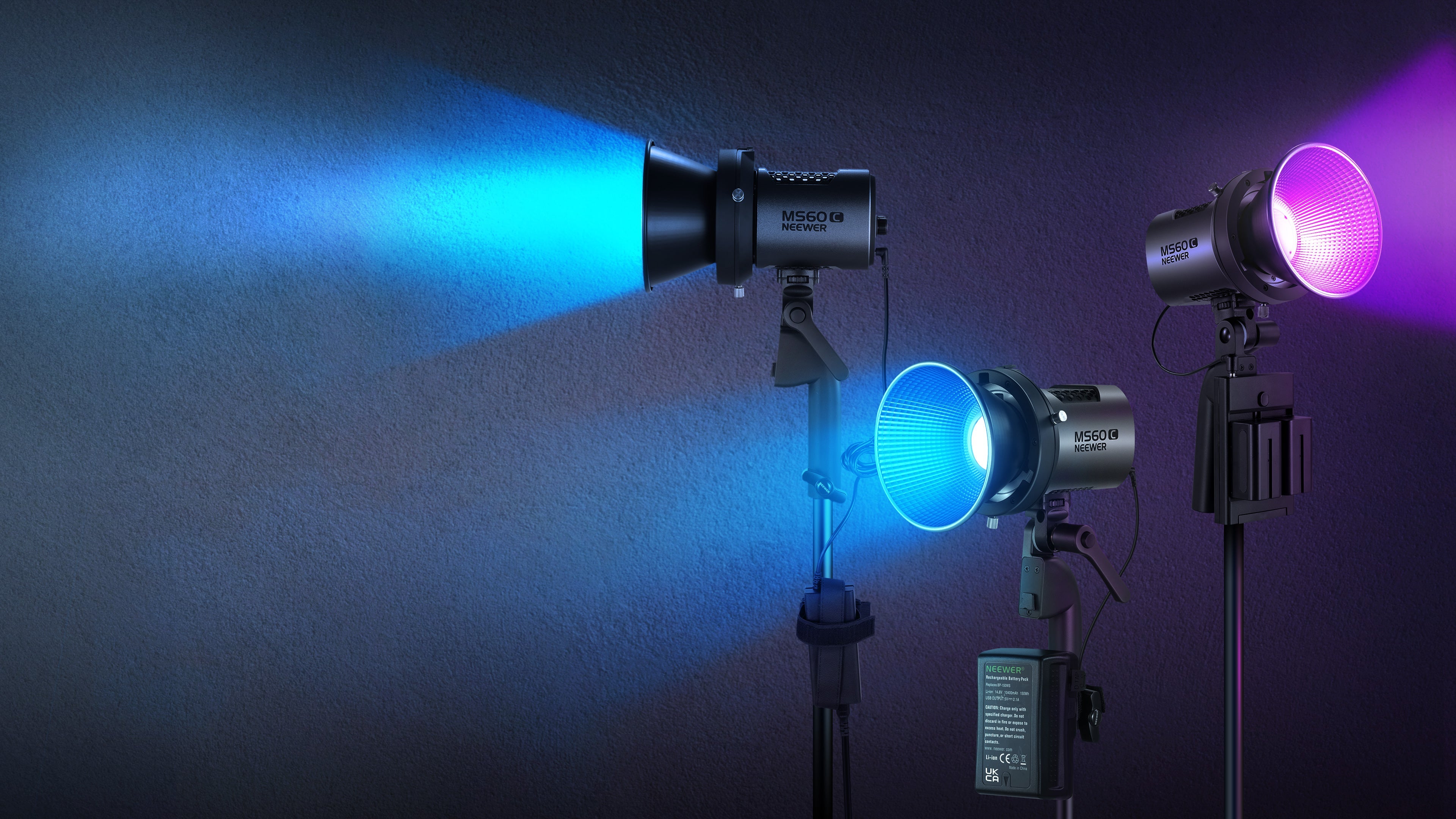 Illuminate your creativity with the CB300B 320W Video Light