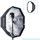 Neewer 31.5" /80cm Portable Octagonal Umbrella Softbox Portrait Product Photography (Black/Blue) - neewer.com